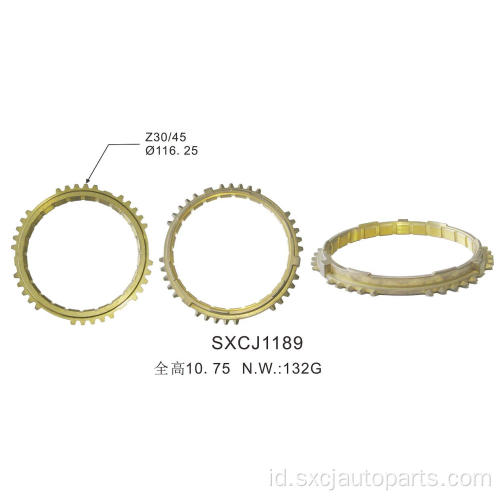 Komponen Auto Kualitas Top Synchronizer Ring Gear